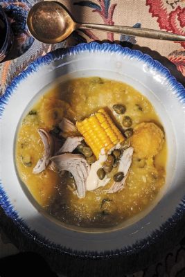  Ajiaco: Ein cremiger Traum mit knusprigem Hähnchen und aromatischen Kartoffeln!