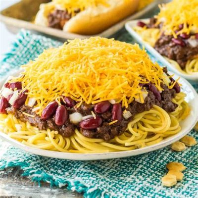  Cincinnati Chili - Ein herzhaftes Geschmackserlebnis mit mexikanischen Gewürzen und amerikanischer Soul Food Tradition!